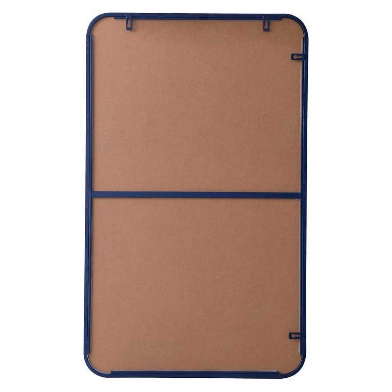 Elegant Furniture & Lighting Elegant Decor MR802236BL Soft Corner Metal Rectangular Mirror, 22"x36", Blue 11 Elegant Furniture & Lighting Elegant Decor MR802236BL Soft Corner Metal Rectangular Mirror, 22"x36", Blue - Image 9