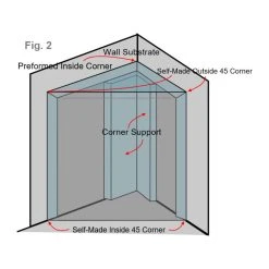 Oasi TruBench Shower Benches, 16'' X 16'' X 20'' Corner 11 Oasi TruBench Shower Benches, 16'' X 16'' X 20'' Corner -Laural Home Shop ee4141600ed029c1 2095 w800 h800 b1 p0