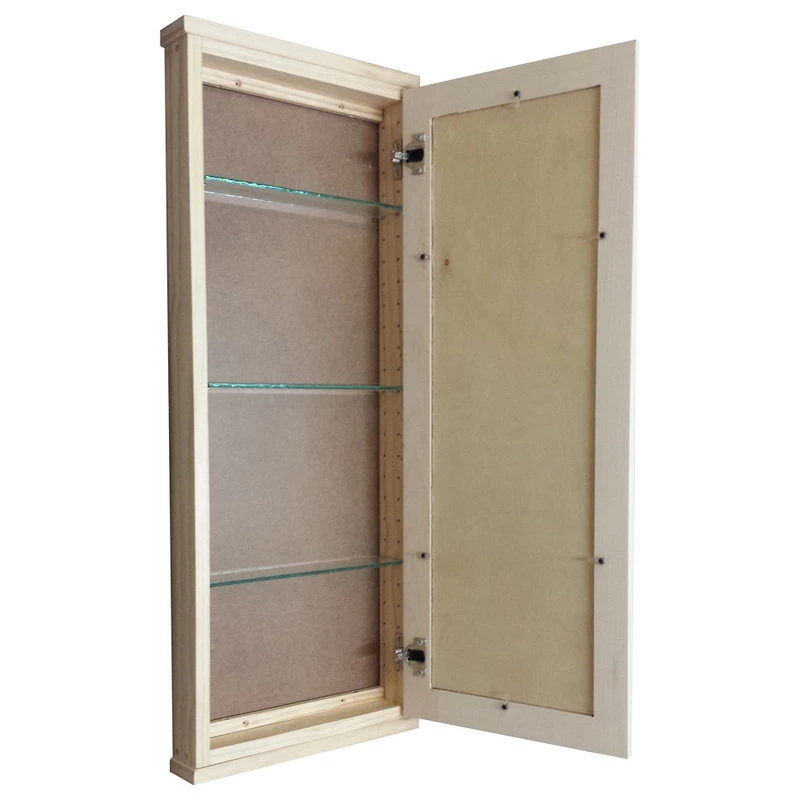 Timber Tree Cabinets Angela On The Wall Unfinished Cabinet 37.5h X 15.5w X 6.25d 4 Timber Tree Cabinets Angela On The Wall Unfinished Cabinet 37.5h X 15.5w X 6.25d - Image 2