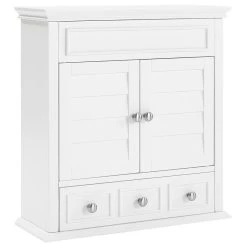 Crosley Lydia Wall Cabinet, White