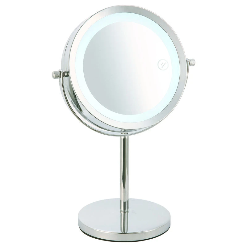Home Basics Cosmetic Mirror, LED Light, Chrome 3 Home Basics Cosmetic Mirror, LED Light, Chrome