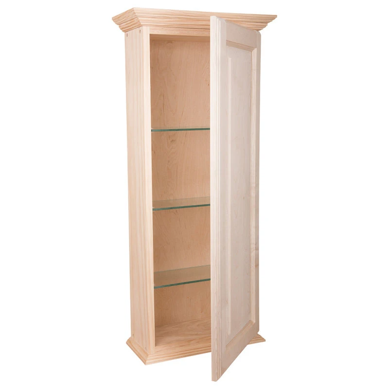 Timber Tree Cabinets Ashland On The Wall Unfinished Cabinet 31.5h X 15.5w X 4.25d 4 Timber Tree Cabinets Ashland On The Wall Unfinished Cabinet 31.5h X 15.5w X 4.25d - Image 2