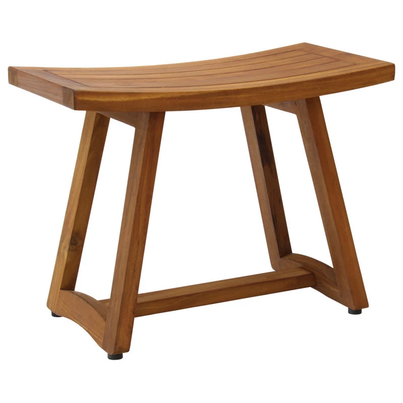 AquaTeak Patented 24" Asia® Buru Teak Shower Bench 12 AquaTeak Patented 24" Asia® Buru Teak Shower Bench - Image 10