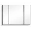 Modland Frameless Aluminum Medicine Cabinet Adjustable Shelves,36x26Inch -Laural Home Shop f0010d4a0328300b 4484 w800 h800 b1 p0