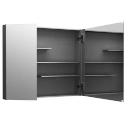 Kohler Maxstow 30"W X 24"H Medicine Cabinet, Dark Anodized Aluminum 81146-DA1 8 Kohler Maxstow 30"W X 24"H Medicine Cabinet, Dark Anodized Aluminum 81146-DA1 -Laural Home Shop f131544e033493b7 0382 w800 h800 b1 p0