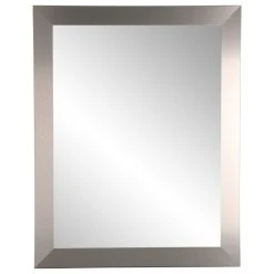 BrandtWorks Industrial Modern Home Accent Wall Mirror, 32"x41"