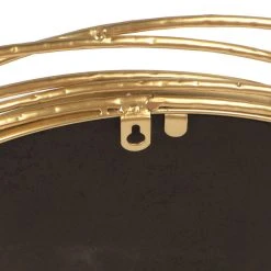 Mirrorize Canada 20" DIA Round Wall Mirror Gold Modern Metal Circle Wire Rings Accent Wall Decor -Laural Home Shop f1b1e2ed0f90be05 4222 w800 h800 b0 p0