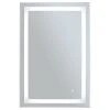 WarmlyYours Radiant LED Backlit Mirror Audrey, Rectangle 36" X 24" -Laural Home Shop f241d5140b969022 2467 w800 h800 b1 p0