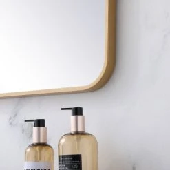 Elegant Furniture & Lighting Elegant Decor MR802236BR Soft Corner Metal Rectangular Mirror, 22"x36" 15 Elegant Furniture & Lighting Elegant Decor MR802236BR Soft Corner Metal Rectangular Mirror, 22"x36" -Laural Home Shop f3a1eecc01a569f0 9797 w800 h800 b0 p0