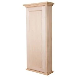 Timber Tree Cabinets Lexington On The Wall Unfinished Cabinet 43.5h X 15.5w X 3.25d