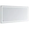 AQUADOM Daytona LED Lighted Bathroom Fog Free Dimmable Mirror 60"x30"x1"