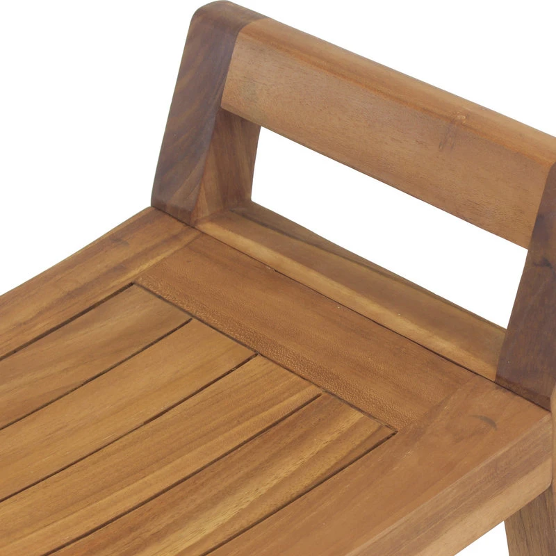 AquaTeak Patented Asia® Ascend Teak Shower Bench With Elevated Height 7 AquaTeak Patented Asia® Ascend Teak Shower Bench With Elevated Height - Image 5