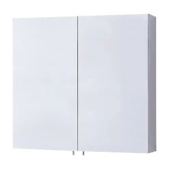 Bellaterra Home Bellaterra 23" Medicine Cabinet, Double Mirrored Doors, Surface Mount