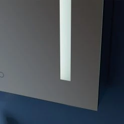 Vinnova Rectangular Frameless Lighted Medicine Cabinet Wall Mounted Mirror, 24" 21 Vinnova Rectangular Frameless Lighted Medicine Cabinet Wall Mounted Mirror, 24" -Laural Home Shop f591d0c901a9bfb0 4999 w800 h800 b0 p0