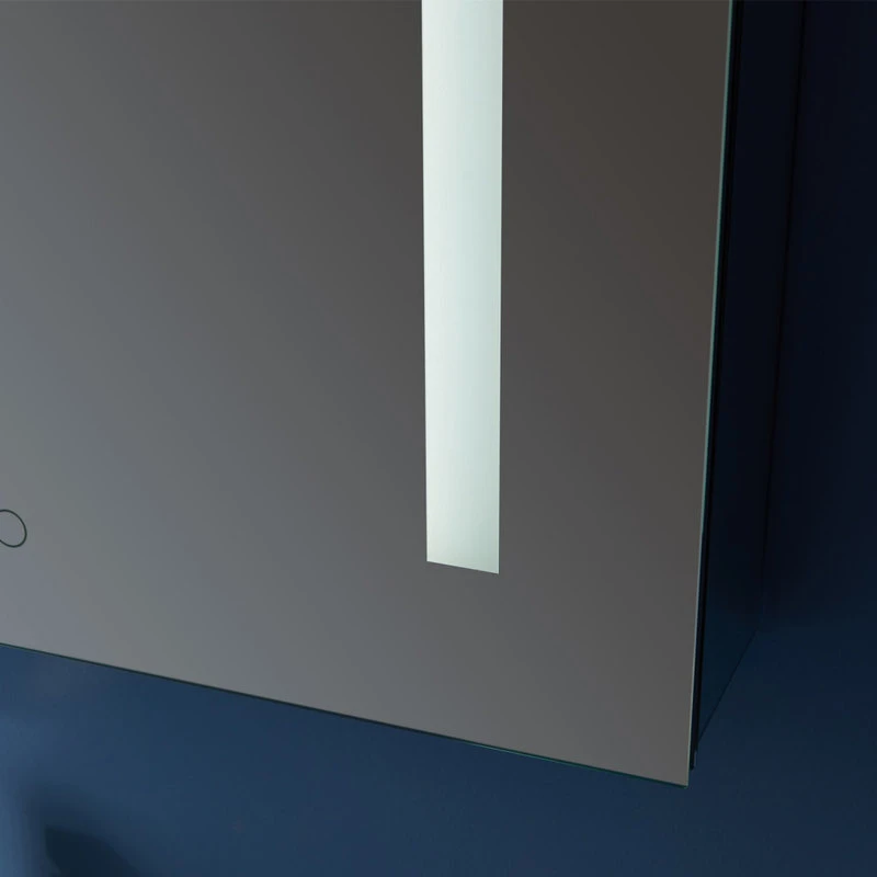 Vinnova Rectangular Frameless Lighted Medicine Cabinet Wall Mounted Mirror, 24" 10 Vinnova Rectangular Frameless Lighted Medicine Cabinet Wall Mounted Mirror, 24" - Image 8