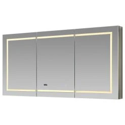 AQUADOM Signature Royale LED Medicine Cabinet Defogger 60''x36"x5" -Laural Home Shop f5a11a6301f1d3d8 0153 w800 h800 b1 p0