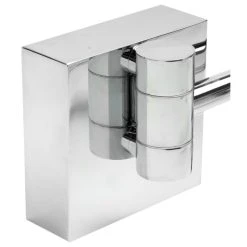 Alfi Trade ALFI Brand ABM8WLED-PC Polished Chrome Wall Mount Square 8" Mirror With Light -Laural Home Shop f5d1be5e0ebc508d 2587 w800 h800 b1 p0