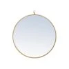 Elegant Furniture & Lighting Contemporary Brass Vanity Mirror 1 Elegant Furniture & Lighting Contemporary Brass Vanity Mirror -Laural Home Shop f6412ef902832543 7594 w800 h800 b1 p0