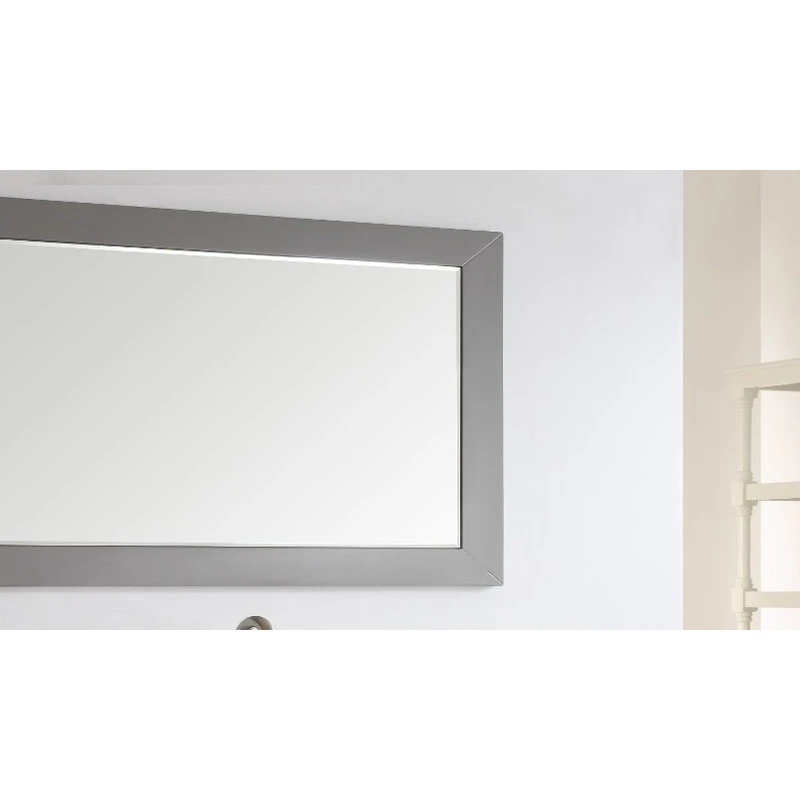 Eviva LLC Eviva Aberdeen 60" Gray Framed Bathroom Mirror 4 Eviva LLC Eviva Aberdeen 60" Gray Framed Bathroom Mirror - Image 2