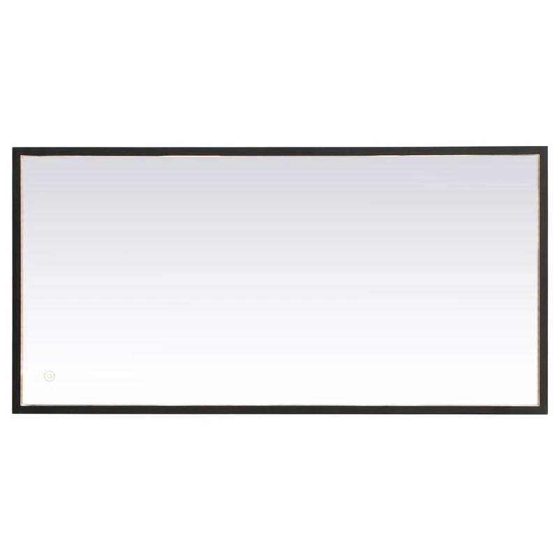 Elegant Furniture & Lighting Modern Black Led Mirror 10 Elegant Furniture & Lighting Modern Black Led Mirror - Image 8