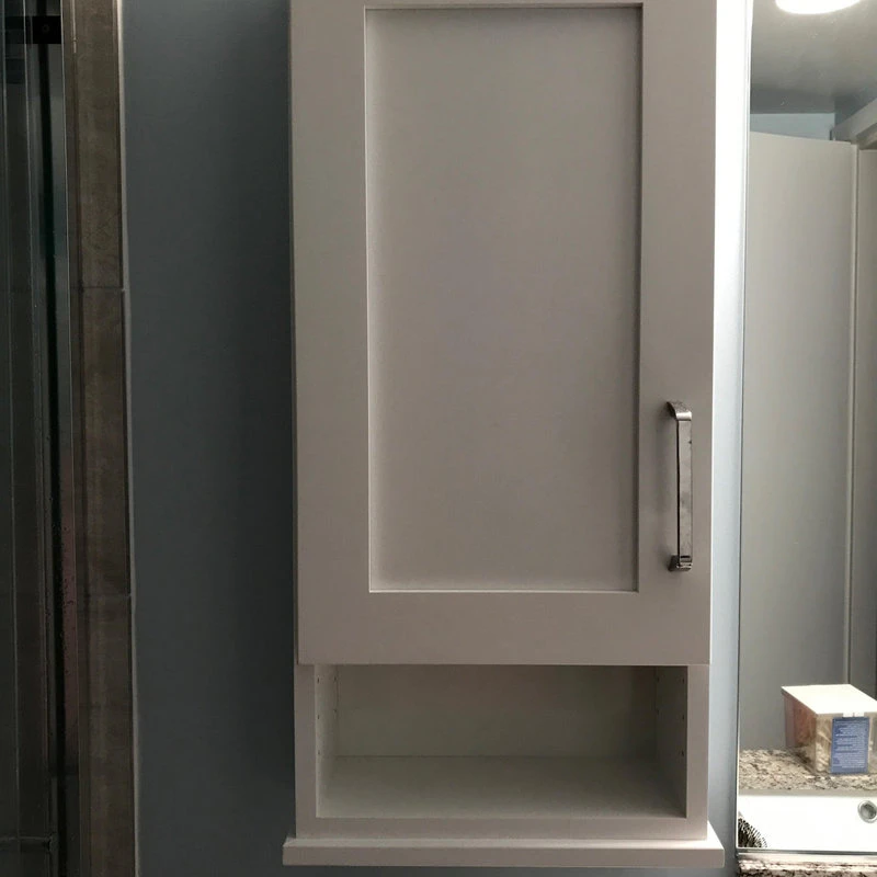 Timber Tree Cabinets 30" Orpheus On The Wall Cabinet With 6" Open Shelf 7.25" Deep 6 Timber Tree Cabinets 30" Orpheus On The Wall Cabinet With 6" Open Shelf 7.25" Deep - Image 4