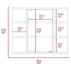 FM FURNITURE Valdez Medicine Cabinet, White -Laural Home Shop f741a69603650d4d 7927 w800 h800 b1 p0