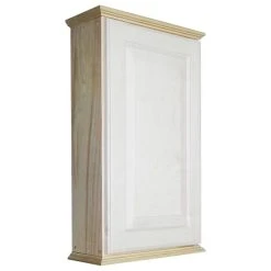 Timber Tree Cabinets Angela On The Wall Unfinished Cabinet 25.5h X 15.5w X 6.25d