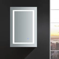 Fresca Spazio Bathroom Medicine Cabinet With LED Lighting And Defogger, 24"x36" 19 Fresca Spazio Bathroom Medicine Cabinet With LED Lighting And Defogger, 24"x36" -Laural Home Shop fa4102b40f08f632 3135 w800 h800 b0 p0