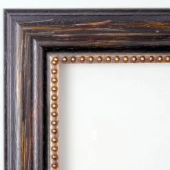 Amanti Art Tuscan Rustic Beveled Wood Bathroom Wall Mirror - 31.75 X 25.75 In. -Laural Home Shop fa91042108ff988f 6584 w800 h800 b0 p0