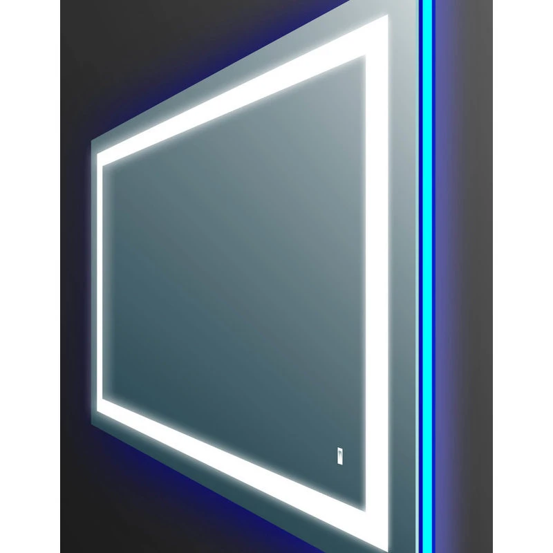 Eviva LLC Eviva Deco Piece Wall Mounted Lighted Vanity, Backlit LED Mirror W/ Frame Lights 6 Eviva LLC Eviva Deco Piece Wall Mounted Lighted Vanity, Backlit LED Mirror W/ Frame Lights - Image 4