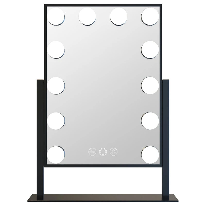 Impressions Vanity Company Hollywood Tri-Tone XL Makeup Mirror, Black 4 Impressions Vanity Company Hollywood Tri-Tone XL Makeup Mirror, Black - Image 2