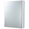 Fine Fixtures Bathroom Medicine Cabinet, Aluminum, Recessed/Surface Mount, 24"x30"