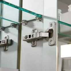 Altair Bojano Frameless Surface-Mount/Recessed LED Lighted Bathroom Medicine Cabinet, 3 20 Altair Bojano Frameless Surface-Mount/Recessed LED Lighted Bathroom Medicine Cabinet, 3 -Laural Home Shop fbc13ae702c4de79 8095 w800 h800 b0 p0