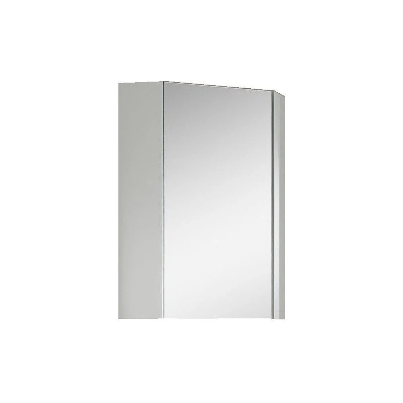 Fine Fixtures Milan 14" White Matte Corner Medicine Cabinet 3 Fine Fixtures Milan 14" White Matte Corner Medicine Cabinet
