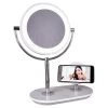OttLite Technologies OttLite Wireless Charging LED Makeup Mirror In White 2 OttLite Technologies OttLite Wireless Charging LED Makeup Mirror In White -Laural Home Shop fc11593e0f868279 1938 w800 h800 b1 p0