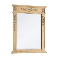 Elegant Furniture & Lighting 28X36" Traditional Antique Beige-Light Vanity Mirror -Laural Home Shop fc51ae6202833efc 3995 w800 h800 b1 p0