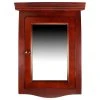 Renovators Supply Manufacturing Cherry Hard Wood Bathroom Corner Wall Mount Medicine Cabinet Mirror -Laural Home Shop fd21ff000b58c99f 7785 w800 h800 b1 p0