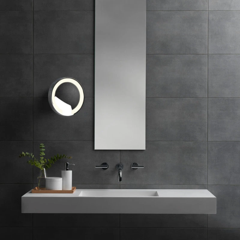 Astro Lighting Astro Catena LED, Bathroom Magnifying Mirror, Polished Chrome 5 Astro Lighting Astro Catena LED, Bathroom Magnifying Mirror, Polished Chrome - Image 3