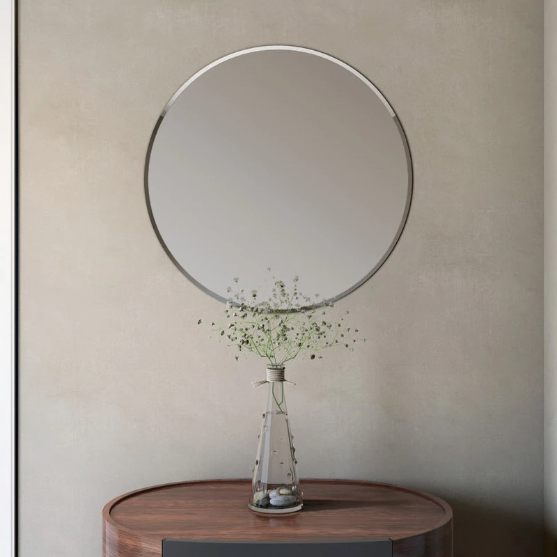 AE Bath Signature Cairo 30 Frameless Round Mirror 8 AE Bath Signature Cairo 30 Frameless Round Mirror - Image 6