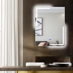 CHLOE Lighting, Inc. CHLOE Lighting LUMINOSITY Rectangular TouchScreen LED Mirror -Laural Home Shop feb170c80fdd428f 5663 w800 h800 b0 p0