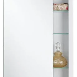Rangaire Cove 16" X 36" Recess Mount Glass Shelves Medicine Cabinet
