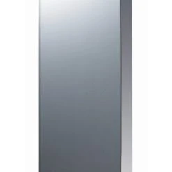 Ketcham Medicine Cabinets/Fred Silver & Company Bright Annealed Stainless Steel Framed Stainless Steel Medicine Cabinet 18"x30"