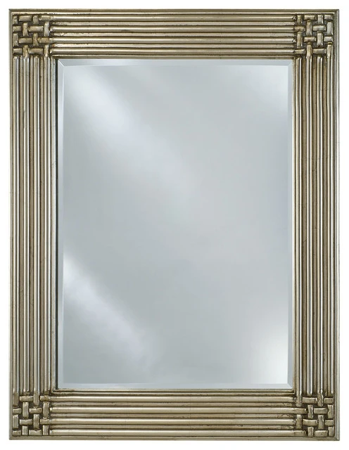 Afina Corporation Vanderbilt Single Door Wood Framed Medicine Cabinets, Antique Silver, Decor 3 Afina Corporation Vanderbilt Single Door Wood Framed Medicine Cabinets, Antique Silver, Decor