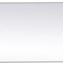 Elegant Furniture & Lighting Elegant Lighting MR42736 Monet 36" X 27" Framed Bathroom Mirror - White