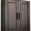 Bowery Hill 2 Door Medicine Cabinet In Dark Espresso