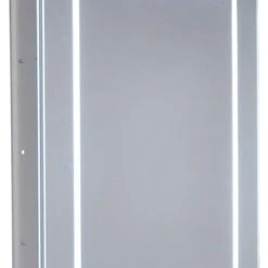 Miseno MMCR1620LED-R 16" W X 20" H Frameless Recess Mounted - Mirrored
