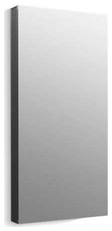 Kohler Maxstow 20"W X 40"H Medicine Cabinet, Dark Anodized Aluminum 81148-DA1 3 Kohler Maxstow 20"W X 40"H Medicine Cabinet, Dark Anodized Aluminum 81148-DA1