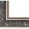 MirrorChic Verona Mirror Frame, Metallic Silver, Frame Only, 36"x30"