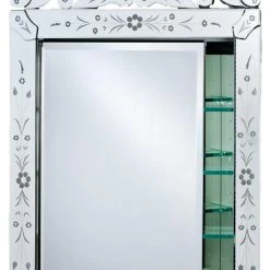 Afina Corporation Afina Radiance Traditional Venetian Medicine Cabinets, Hinge Right