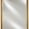 Afina Corporation Afina Basix 16"x26" Single Door Medicine Cabinet, Antique Gold